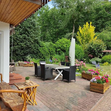 Grosszuegige Ferienwohnung Am Waldesrand Im Seenland Lauta Zewnętrze zdjęcie
