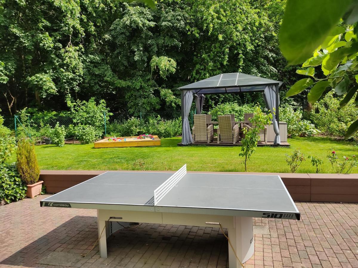 Grosszuegige Ferienwohnung Am Waldesrand Im Seenland Lauta Zewnętrze zdjęcie
